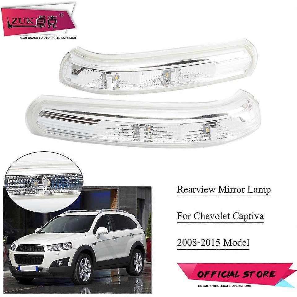 Side rear view mirror for Chevrolet Captiva LED - 2007, flashing, Light repeat lamp, left handling - Right side