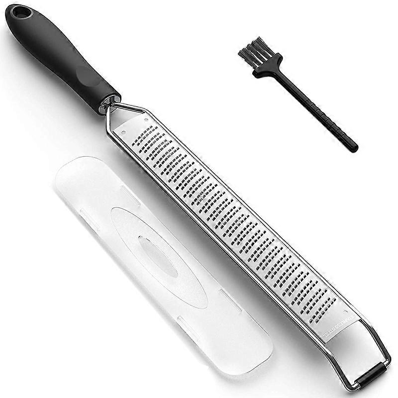 Lemon Zester & Cheese Grater - Stainless Steel - Kitchen Tool , Nutmeg, Chocolate, Vegetables, Fruits, Dishwasher