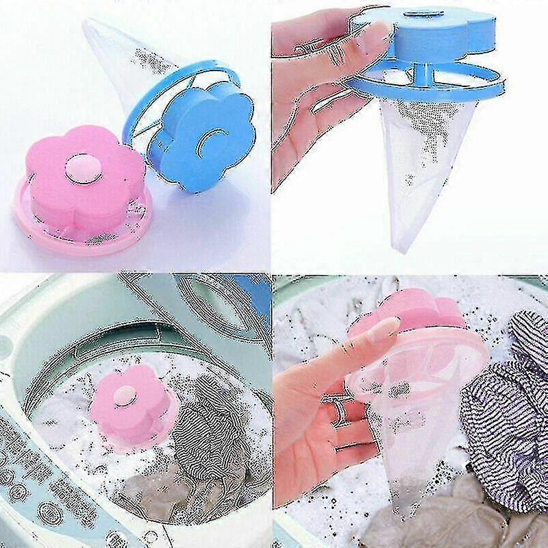 Détachant de poils d’animaux pour lave-linge Chien Attrape-fourrure de chat Réutilisable