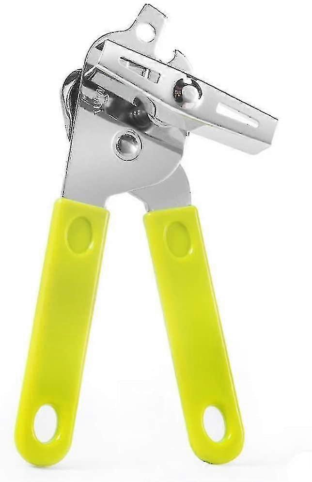 1 Pack Multi-function Stainless Steel Can Opener, Non-slip, Manual Can Opener - Easy To Open A Variety Of Cans
