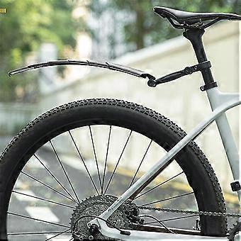 Telescopic Mountain Bike Folding Adjustable Bicycle Mudguard Quick Release