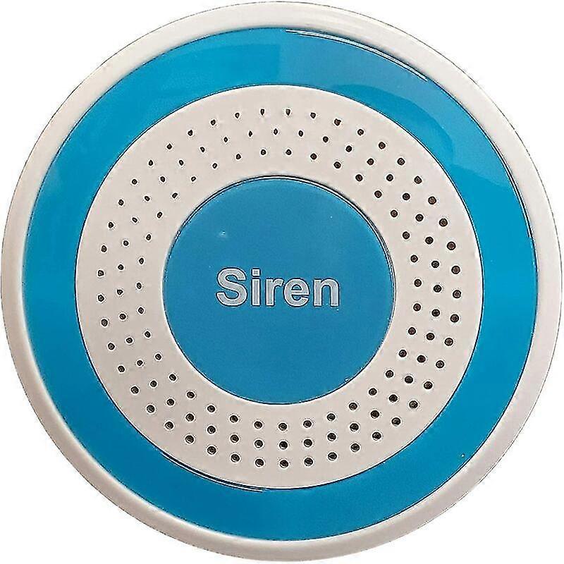 Wireless Indoor Alarm Siren, Notifications, Wi-Fi Wireless Siren, Smartphone App, No Monthly Fee