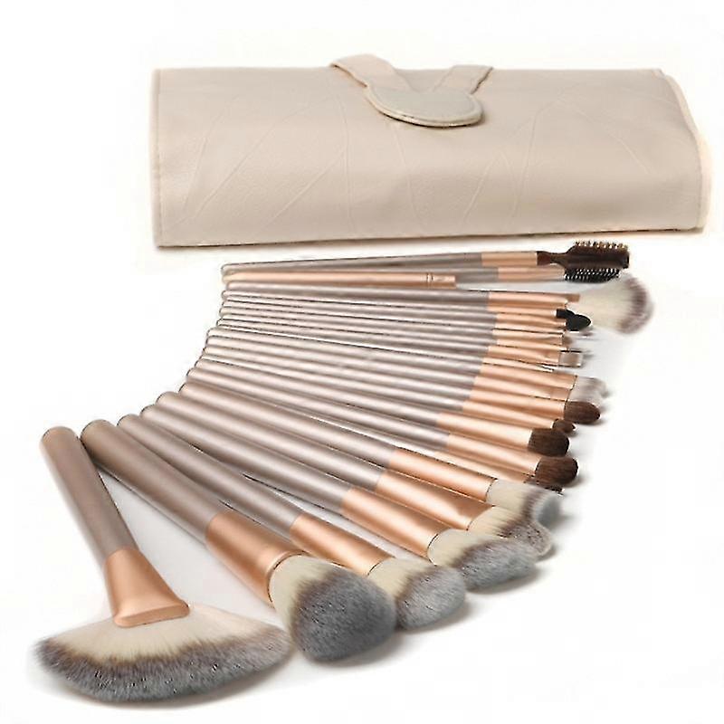 24 Professional Makeup Brushes Mixed Set