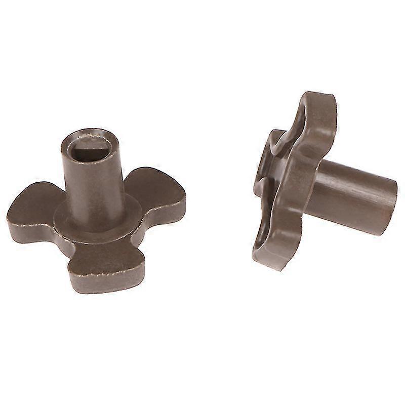 2pcs 17mm Microwave Oven Turntable Roller Guide Support Coupler Tray Shaft