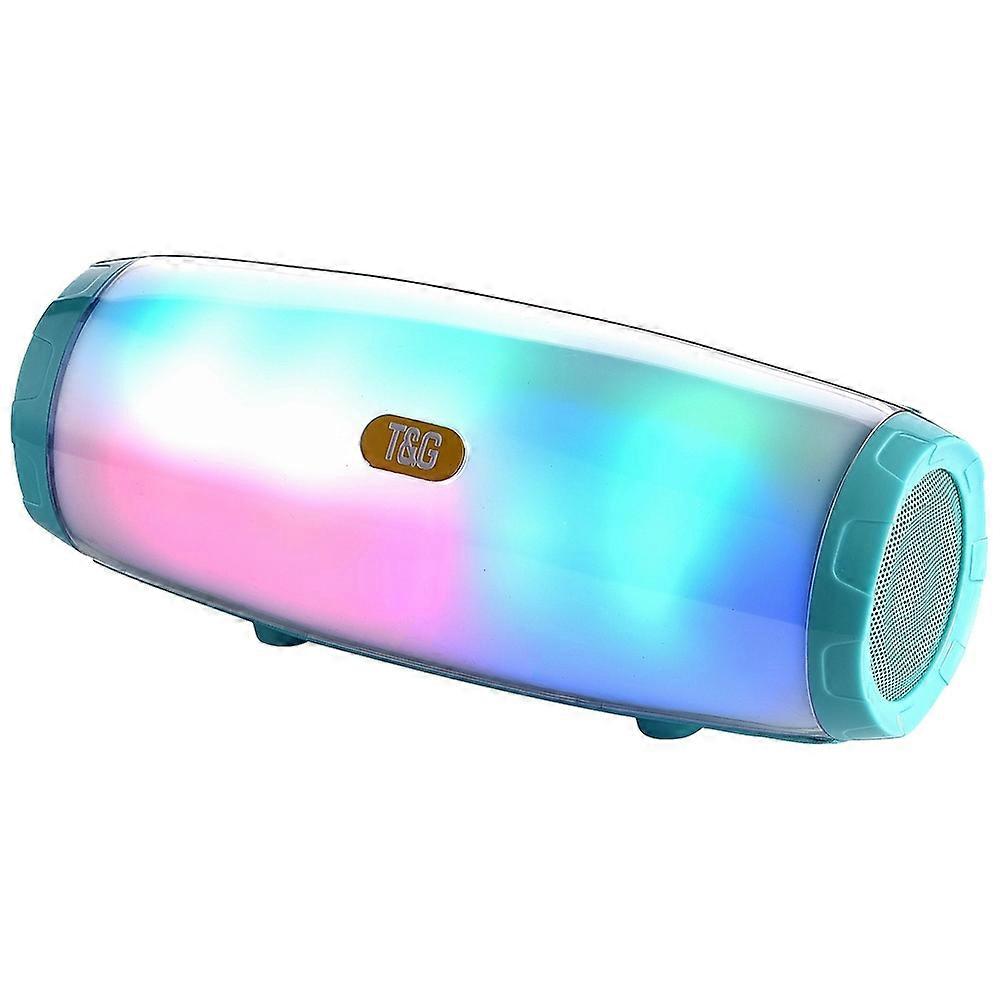 T&G 5W*2 Portable Wireless Speaker With Dancing LED Flashing Light