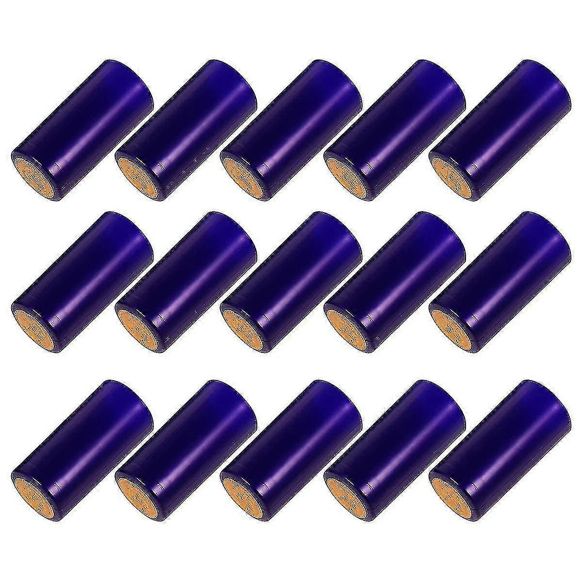 100pcs/ Set Pvc Heat Shrink Capsules Wine Shrink Wrap Bottle Caps Wine Bottle Seal Home Beer Brewing Tool