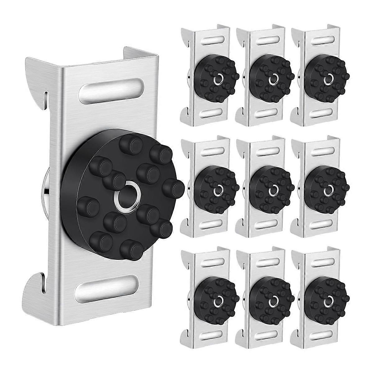 10 Pack Soundproofing Mounting Clip Sound Isolation Clips for Recording Studio Acoustical Equipment