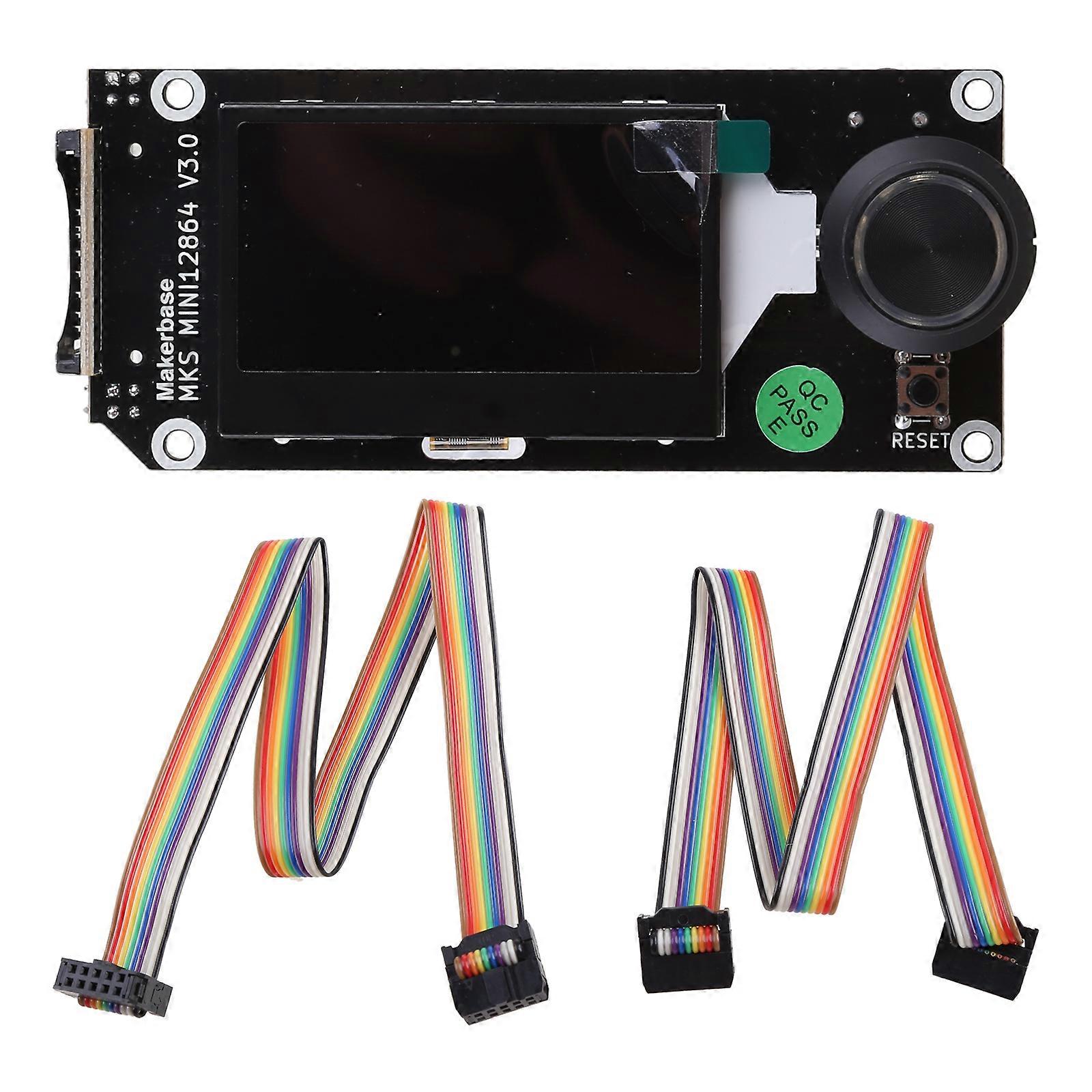RGB MKS MINI12864 V3 LCD Display Insert SD Card Front Style Support Marlin2.0