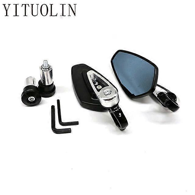 QX Motorcycle Rearview Mirror Bar End Side Mirrors For HONDA FMX 650 CB600F CUB XR250 BROS 160 BIZ 125 NC750X CBF 600 CB500F XADV
