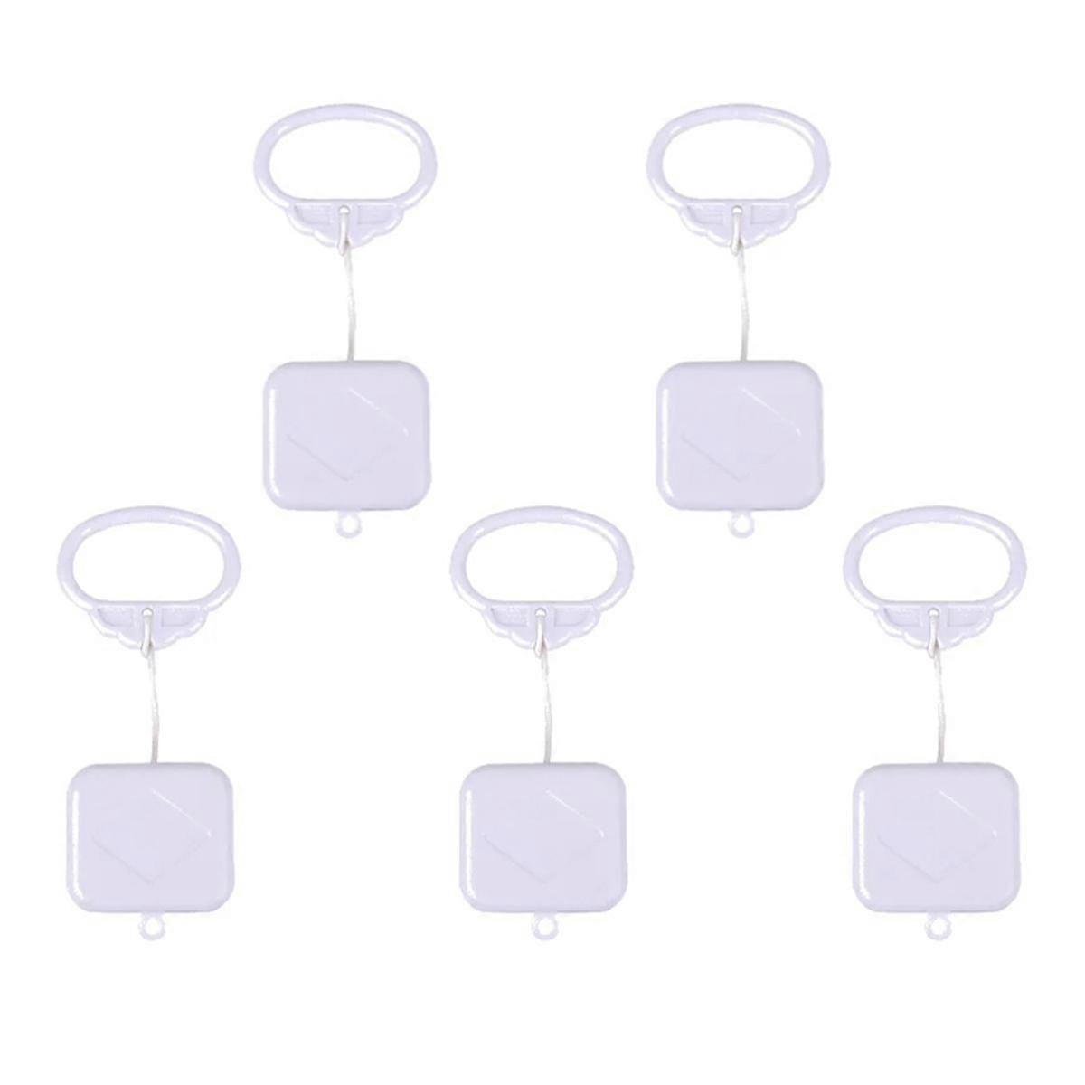 5Pcs Pull String Cord Music Box Waterproof Pull String Music Box with Classic Lullaby Melody Wind Up Music Box