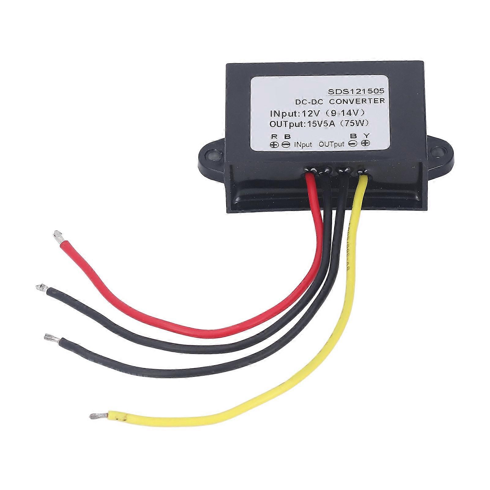 DC to DC Boost Module IP67 Waterproof Step Up Converter Module 914V Input 15V Output
