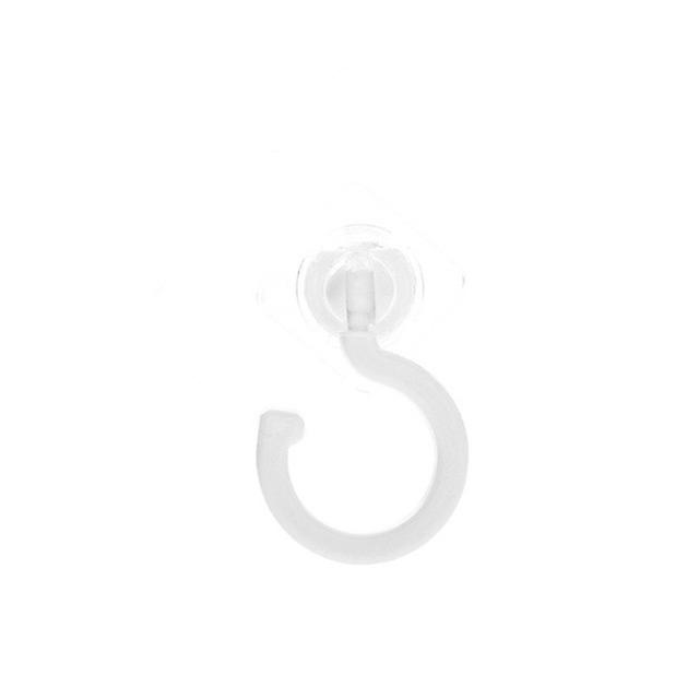 2Pcs Transparent Hangers Self Adhesive wall Hooks Storage Holders In Bathroom Kitchen Stick on Door Hooks For Keys Towels