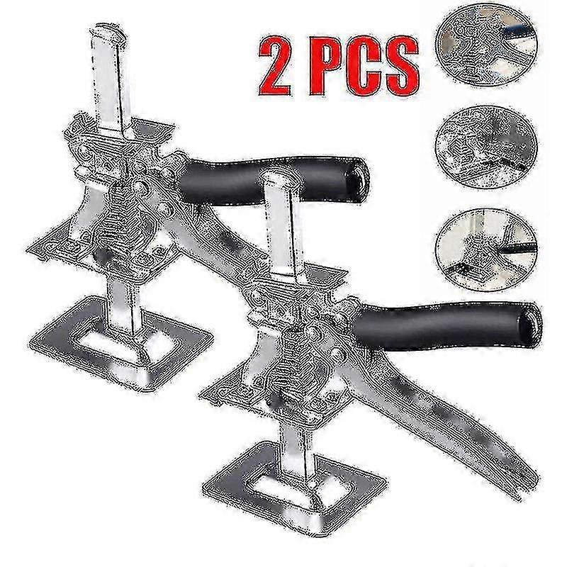 2x Lifting Arm Precision Clamping Tool Labor Saving Lifter Jack