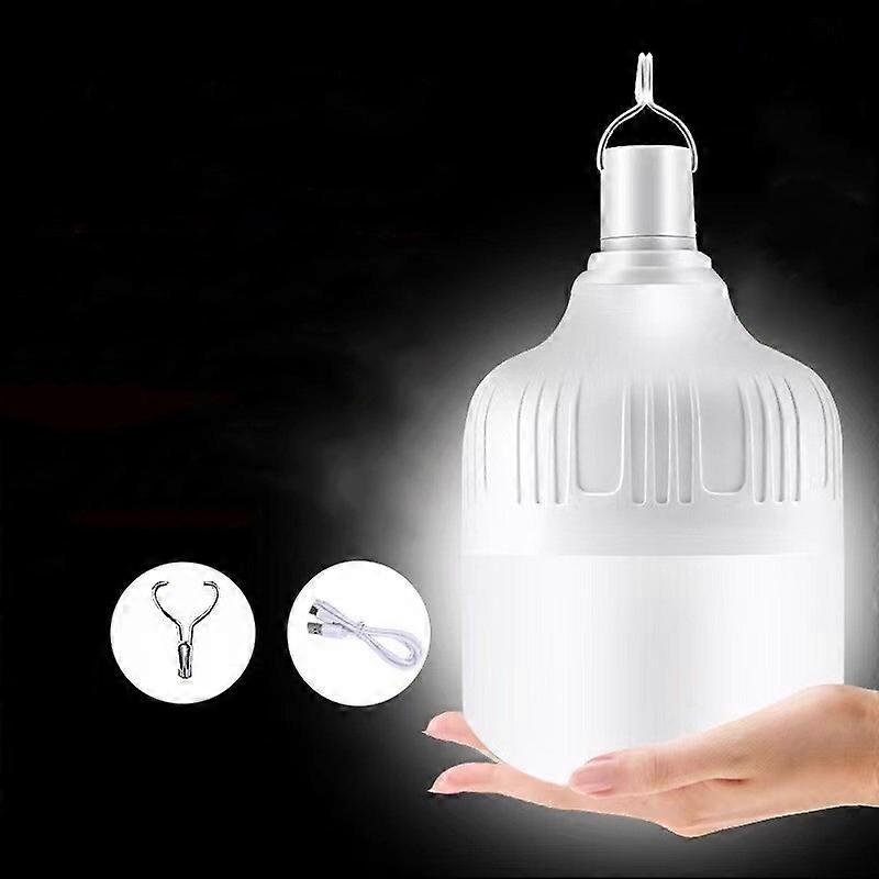 1-3pcs 120W USB Rechargeable LED Emergency Lights Outdoor Portable Lanterns Emergency Lamp Bulb Battery Lantern BBQ Camping Light