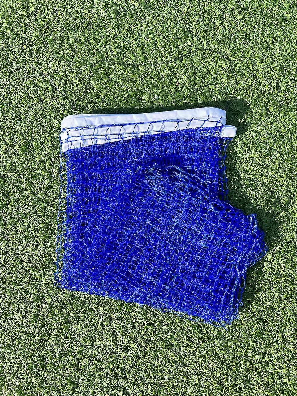 Badminton Net for Indoor or Outdoor Sports, Garden, School, Courtyard, Frameless (Gem Blue)
