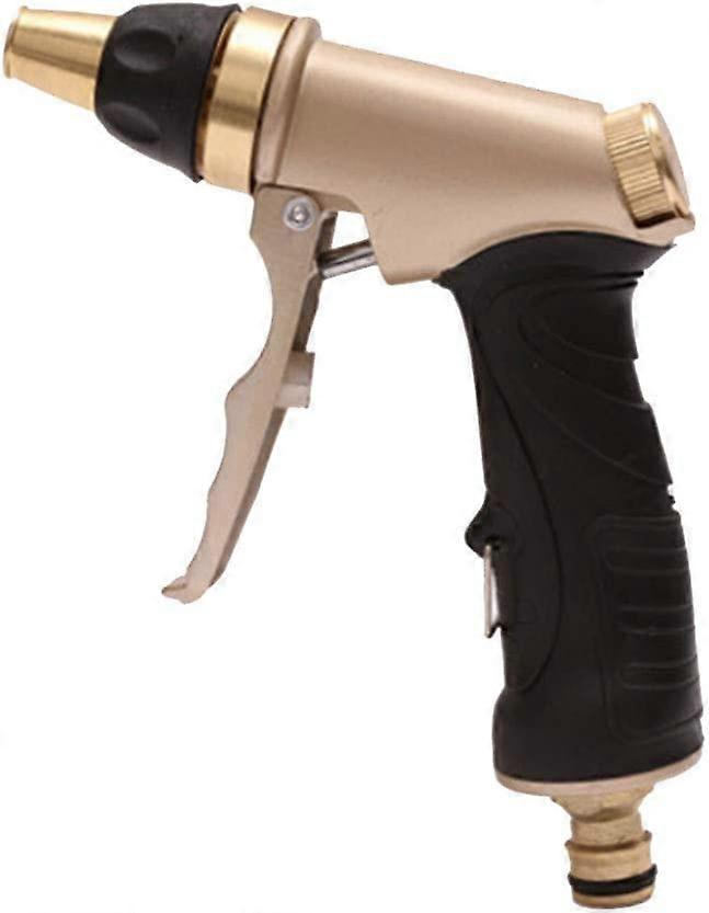 High Pressure Watering Gun with Adjustable Brass Nozzle