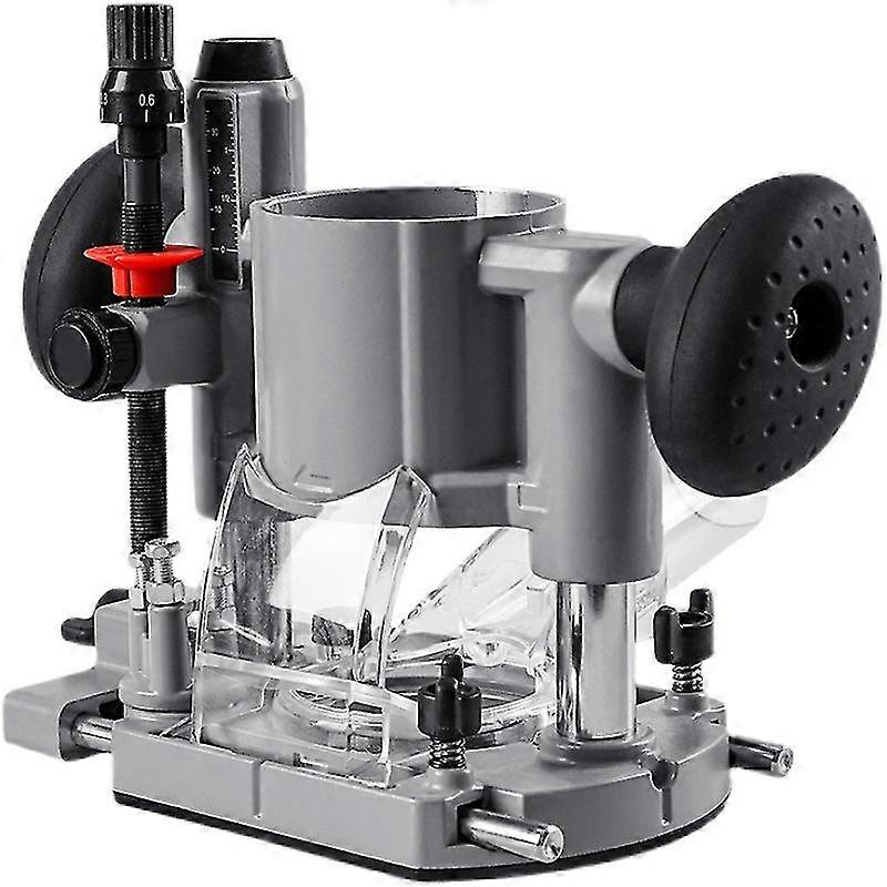 Compact Plunge Router Milling Trimming Machine Base For Electric Trimming Machine Tool Diameter 65mm Carpenter Woodworking Tool