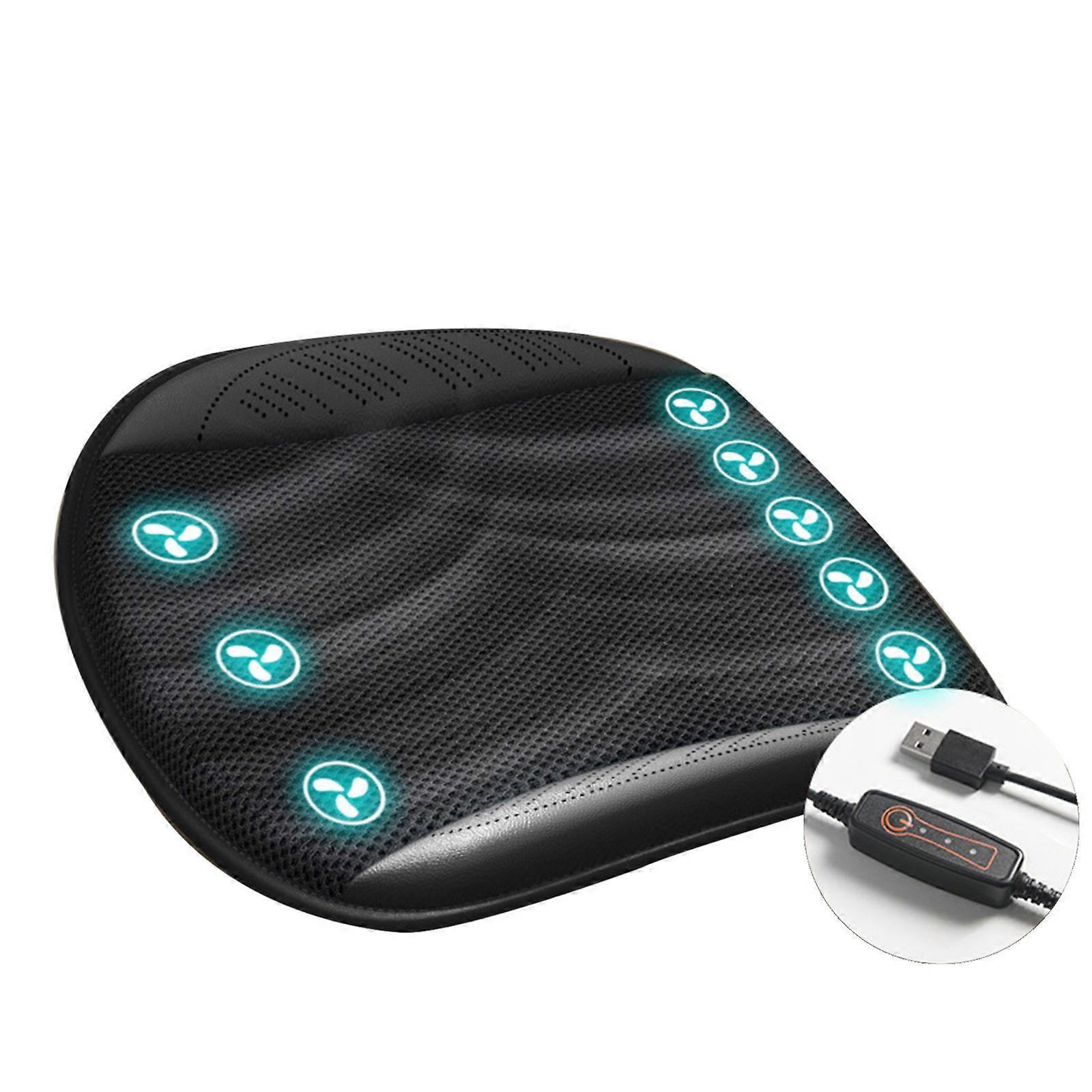 ההצעה הטובה ביותר הנחה 30% מאוורר USB אוטומטי לרכב קירור כרית אוויר קיץ אוורור כרית מחצלת מושב משרדי מכירה חמה