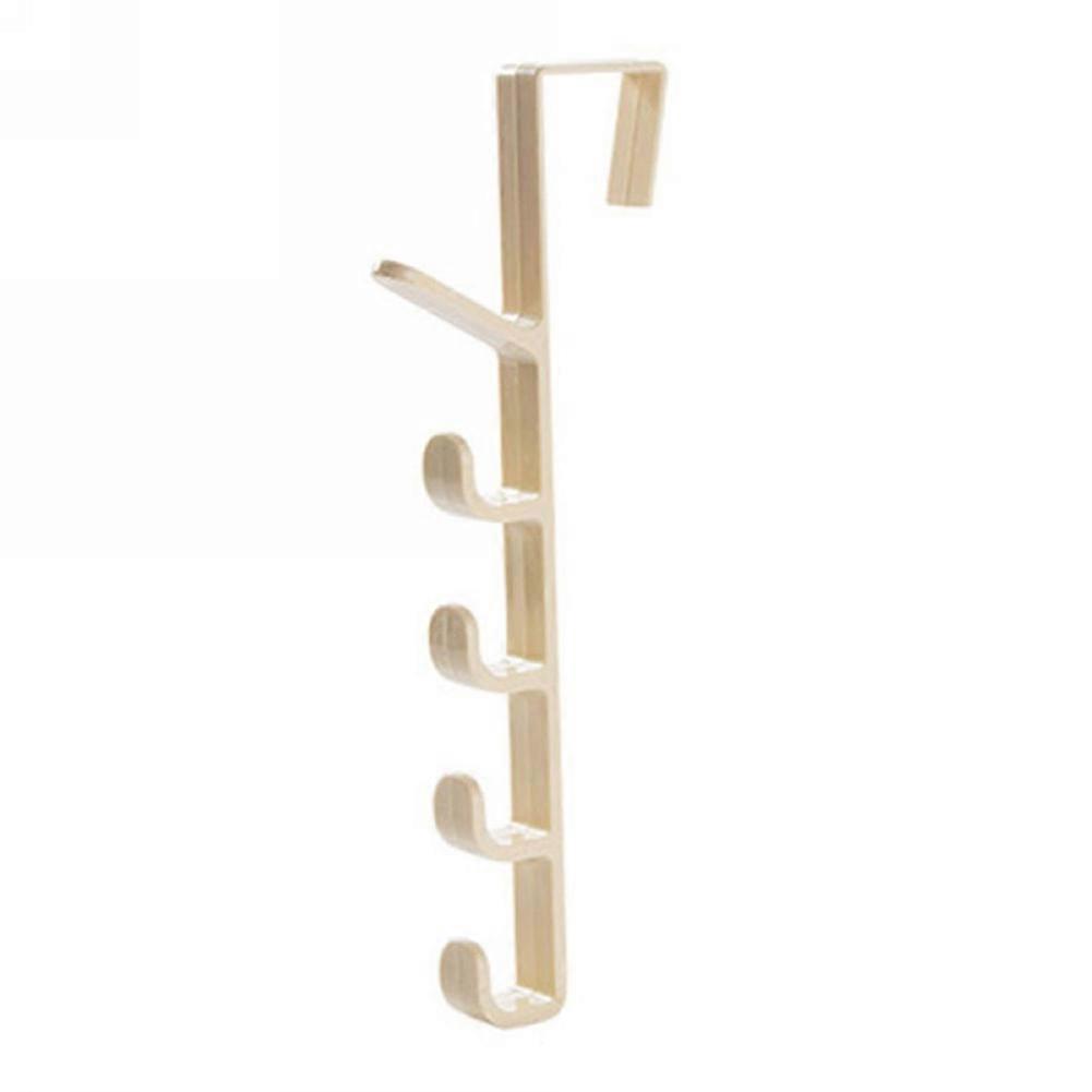 Multifunctional Door Back Hanger Hook Clothes Storage Holder Towel Hanging Rack