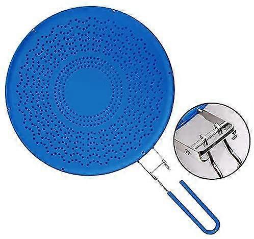 Premium Silicone Splatter Guard With Folding Handle