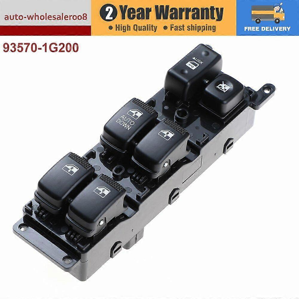 Front Left Master Power Window Main Switch 93570-1G200 For Kia Rio 2007-2009