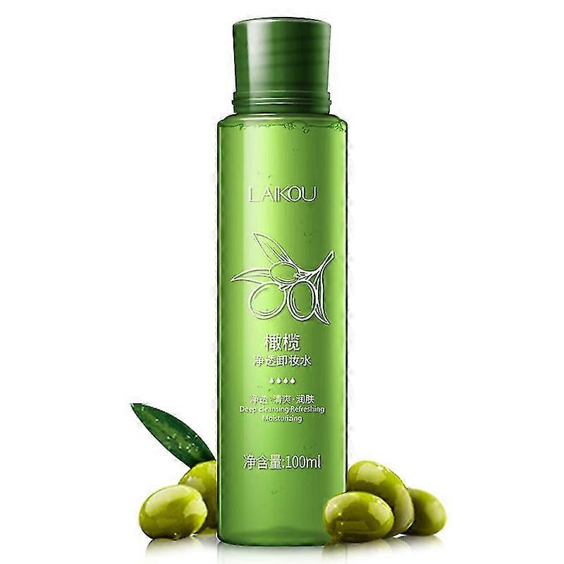 Olive Cleansing Water Deep Clean Shrink Pores Cleanser Quick Dissolve Purify Moist Mild 100 Ml