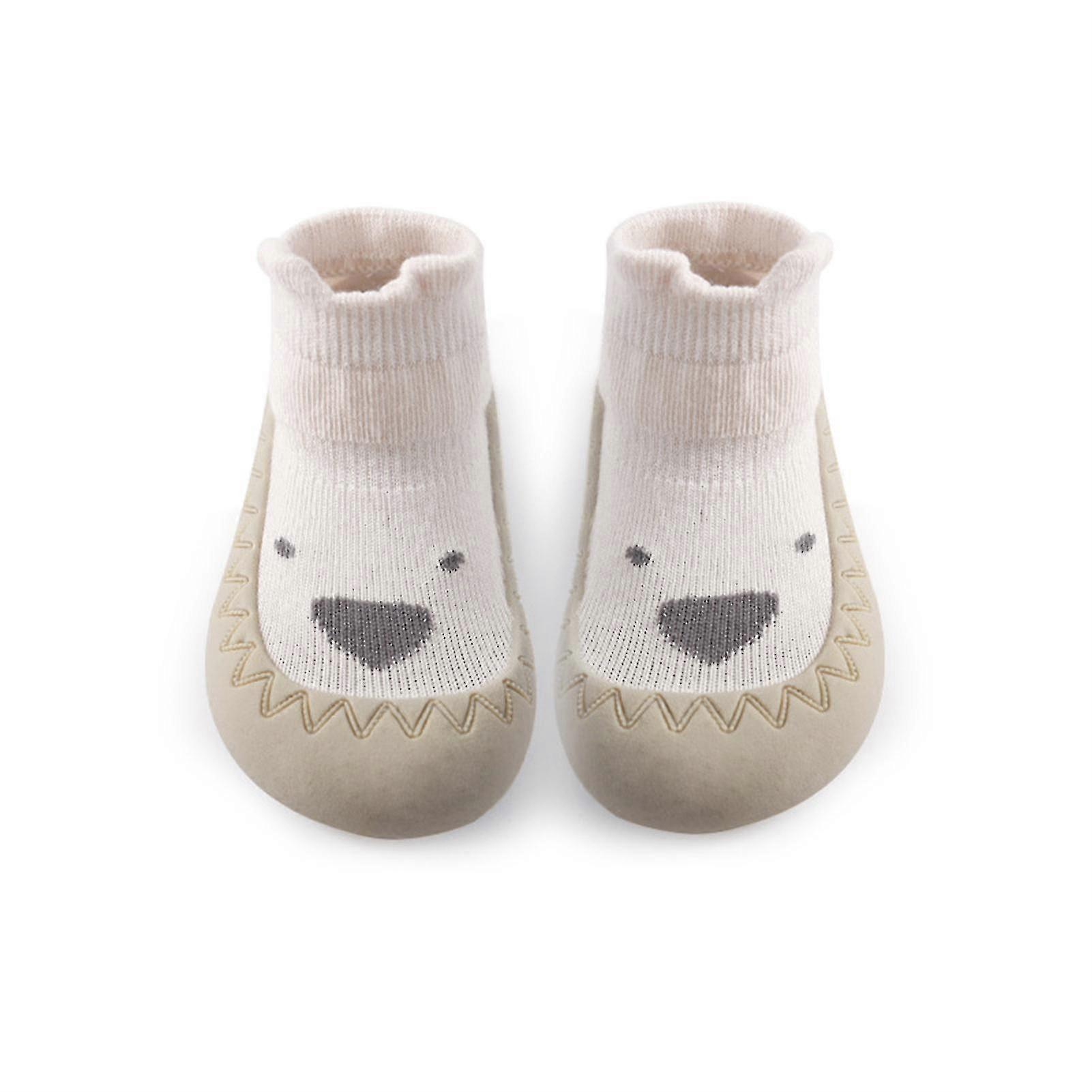 Baby Toddler Barefoot Floor Socks Anti Slip Slip-on Indoor Cotton Soft Shoes