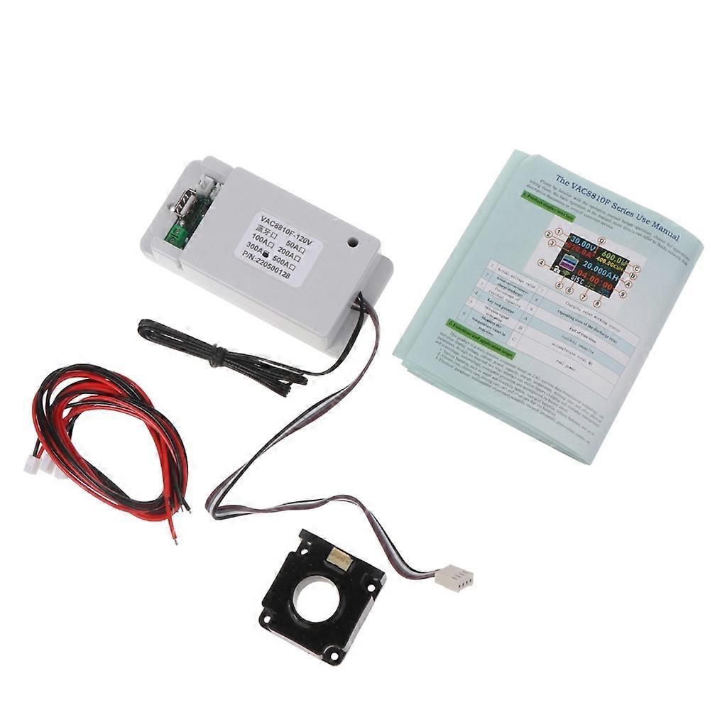 Multi-function Wireless Hall Coulomb Meter Capacity Temperature Tester BT Meter