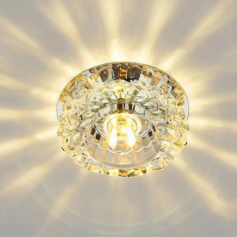 LED Flush Mount Small LED Ceiling Light for Balcony Porch Light Corridors Light