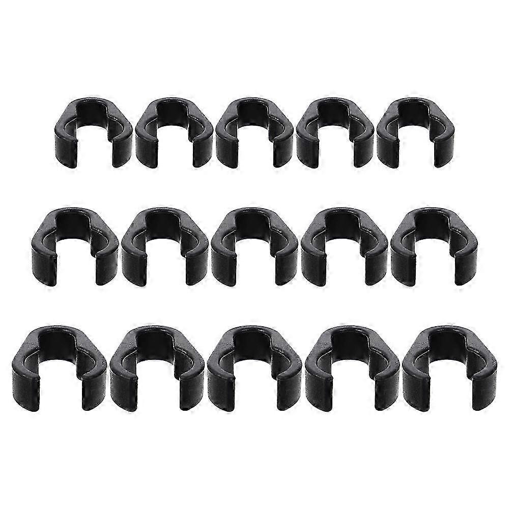 15pcs Mic Cable Clips Universal Microphone Cable Clamps Microphone Accessories