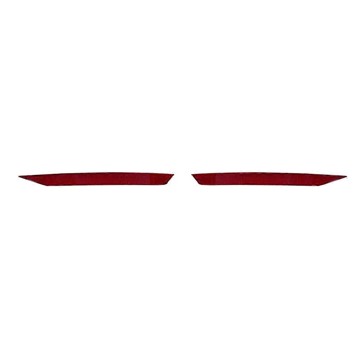 1Pair Rear Bumper Reflector Light Trim 63145A016D1 63145A016D2 for 5 Series G60 2023 Side Warning R