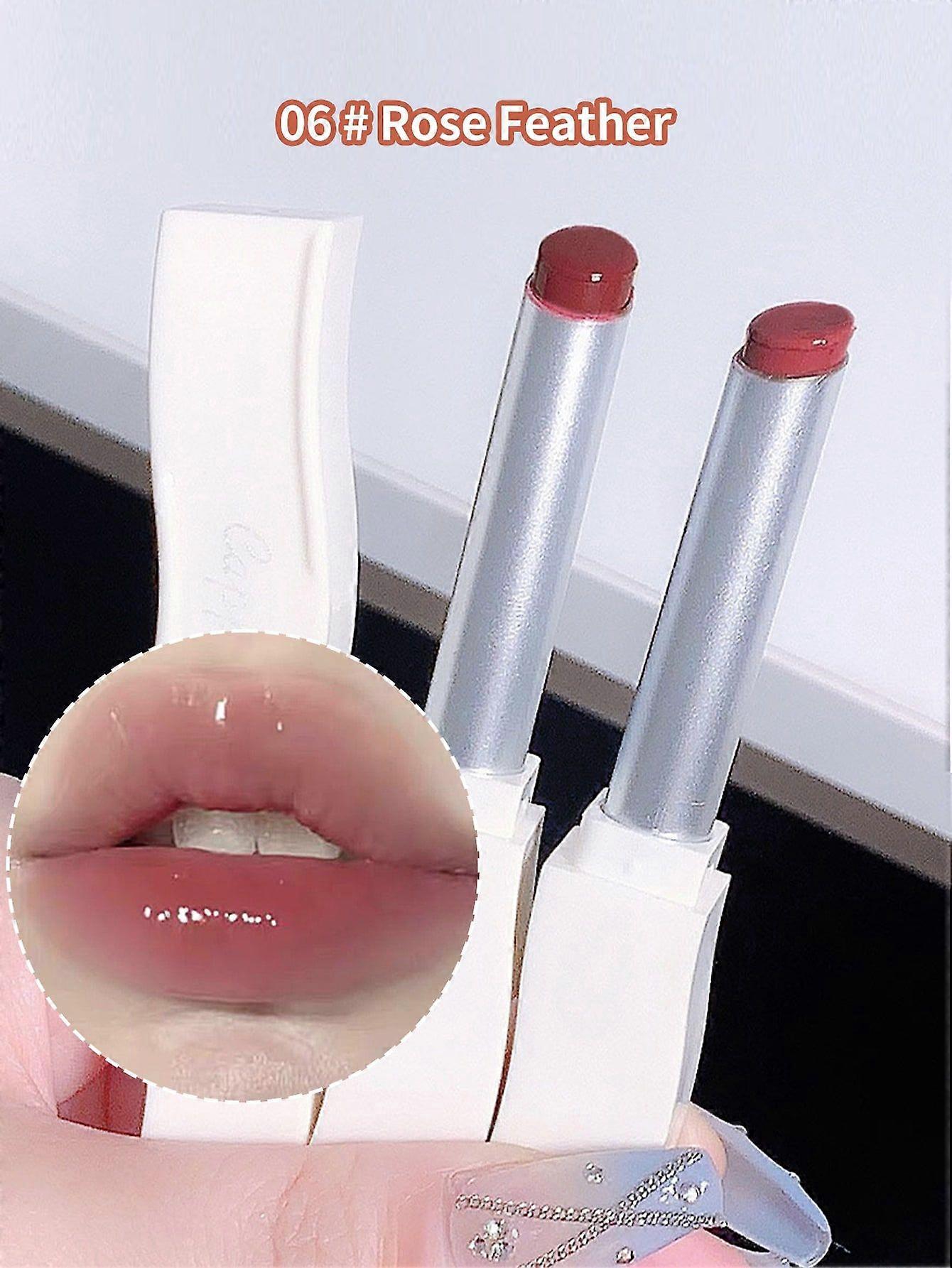 Cappuvini Moisturizing & Long-Lasting Lipstick Gloss With Mirror-Like Shine & Non-Stick Cup Formula, 1pc Lip & Cheeks Dual Use, Easy To Apply And Long