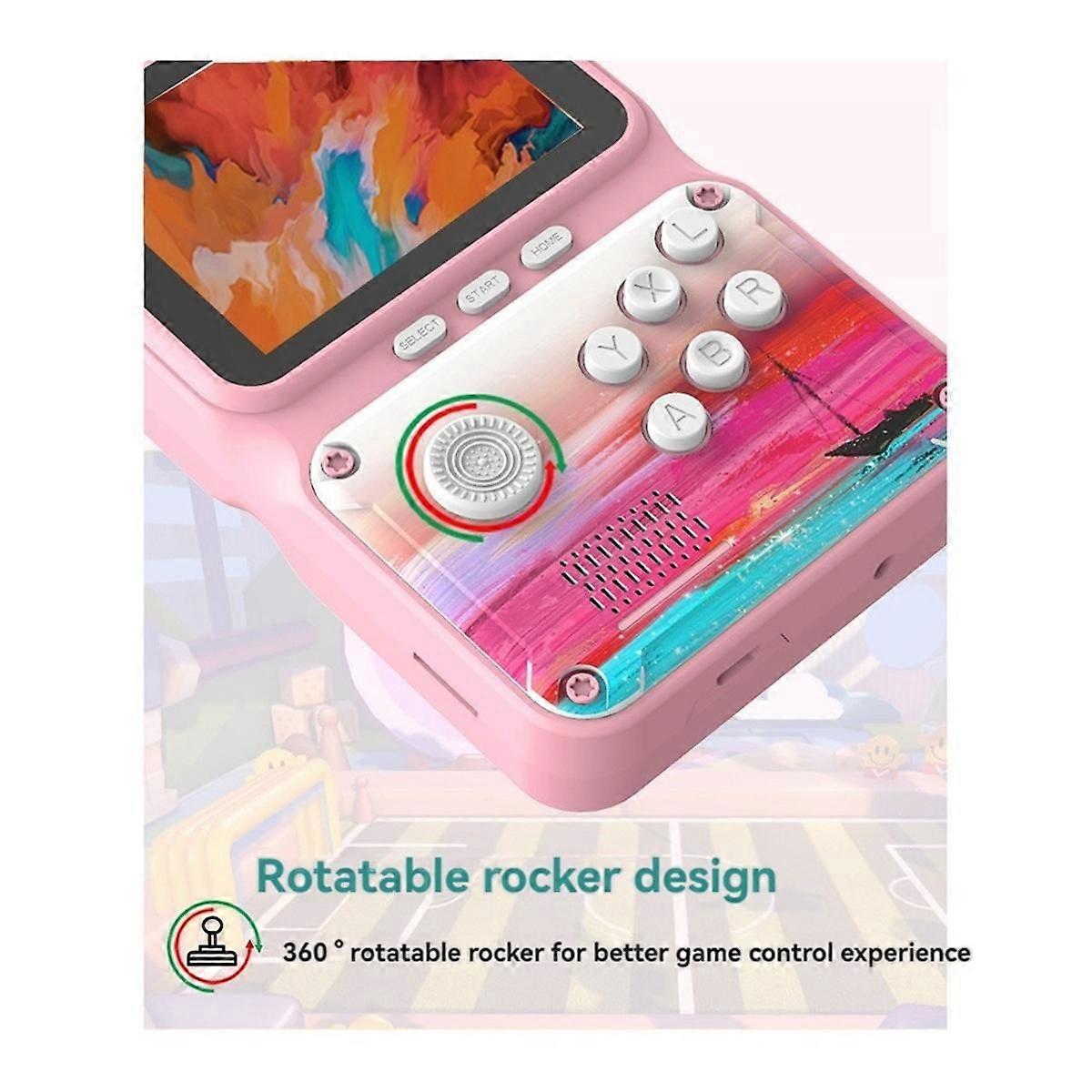 Handheld Retro Game Console 2.8 Inch 500 Games Retro Arcade AV Connection Support 2 Players for Chi
