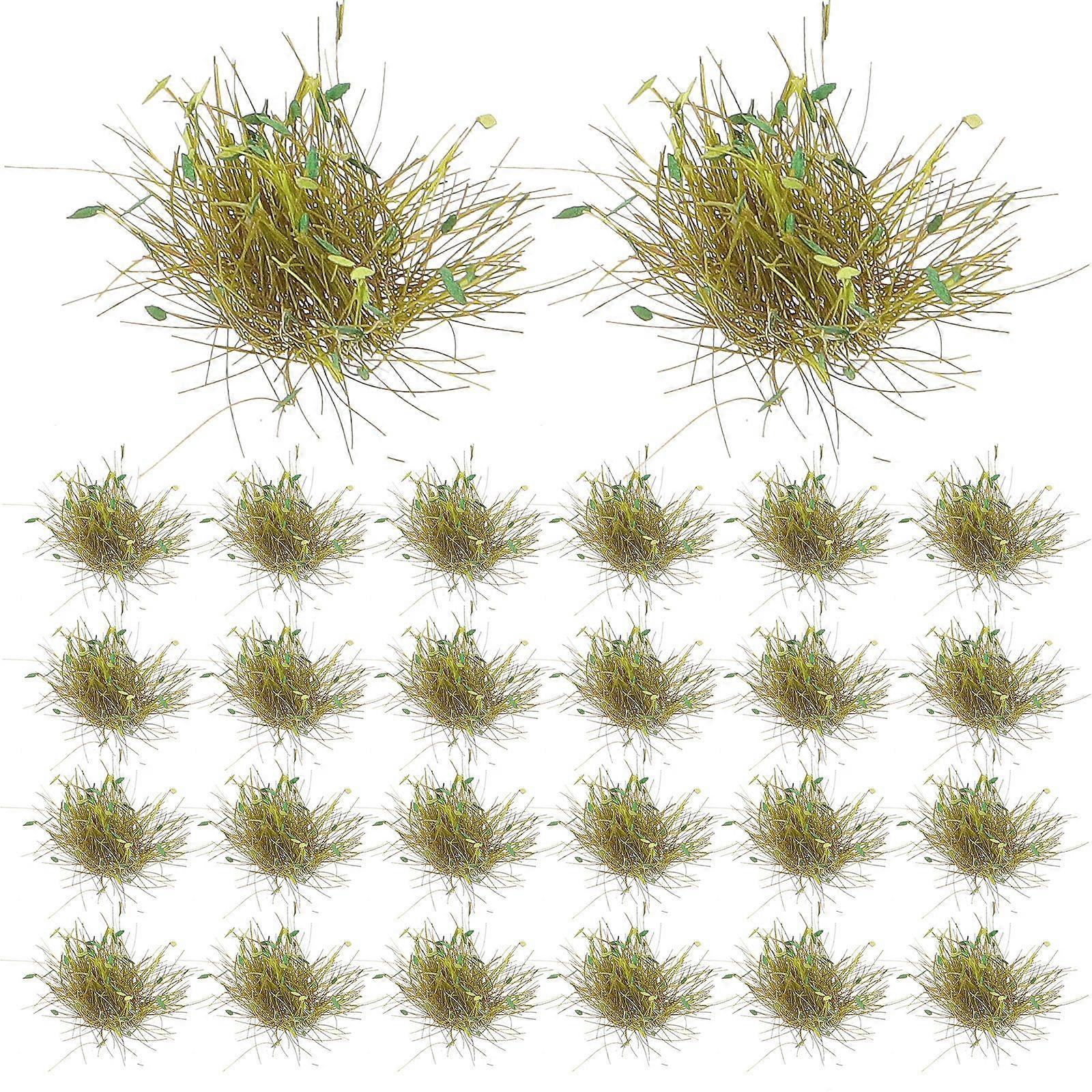 1 Box Grass Tuft DIY Model Railroad Scenery Grass Model Small Gaming Scenery for Landscape