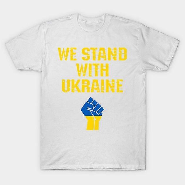 WE STAND WITH UKRAINE  Support Ukraine T-Shirts