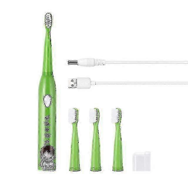 Sonic Electric Toothbrush Usb Rechargeable(green)