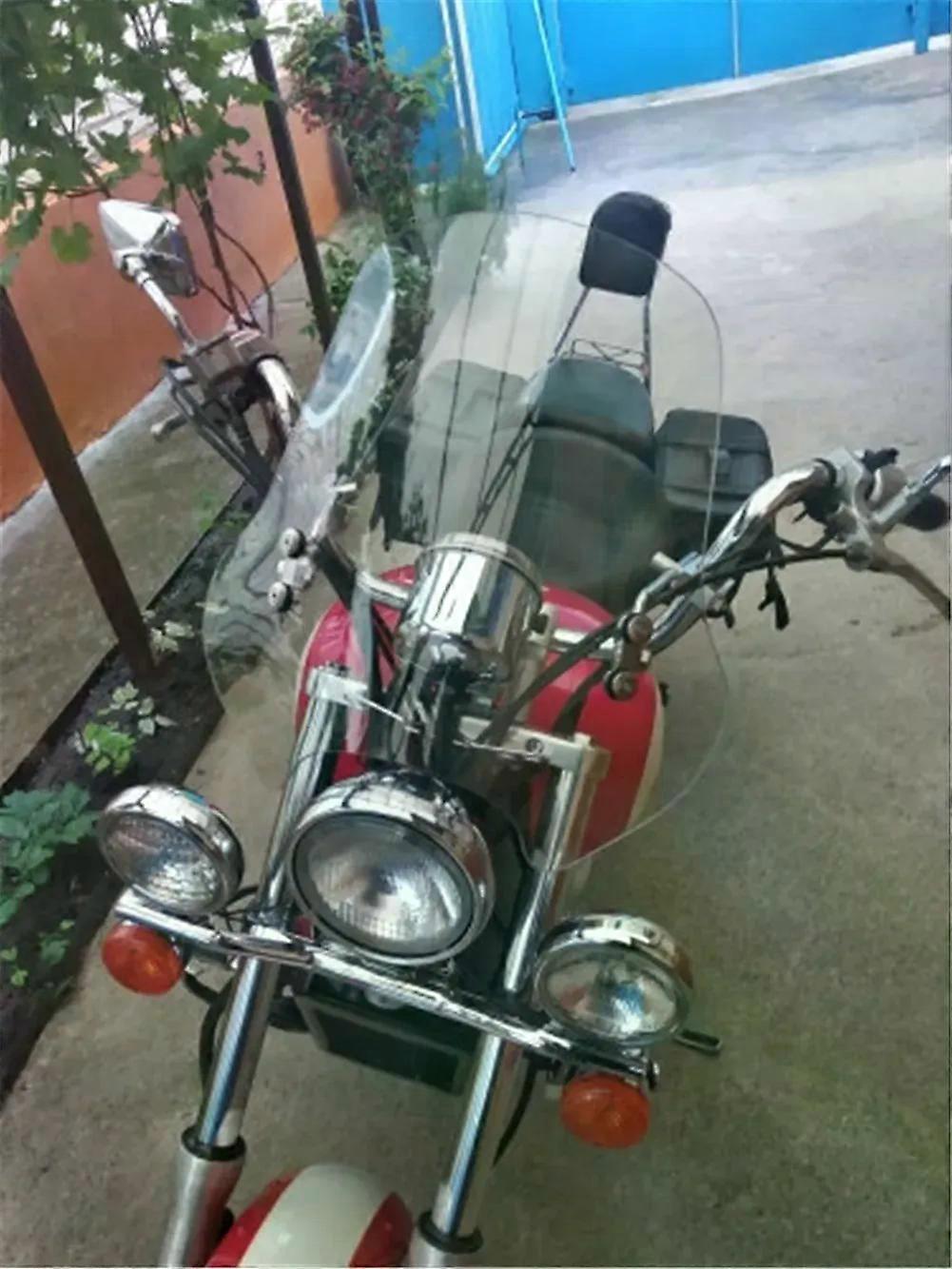 Universal WINDSHIELD WINDSCREEN CB1300 XJR1200 YBR250 CB400 GN250 Motorcycle Windshield Modified Windshield MAXP