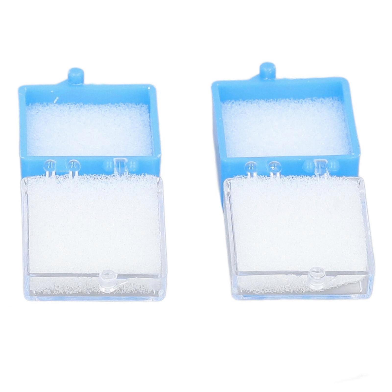 発泡プラスチック歯科用ブリッジボックス付き20pcs歯科用クラウンボックス歯科技工所クリニック用義歯クラウンベニヤ収納ケースf26