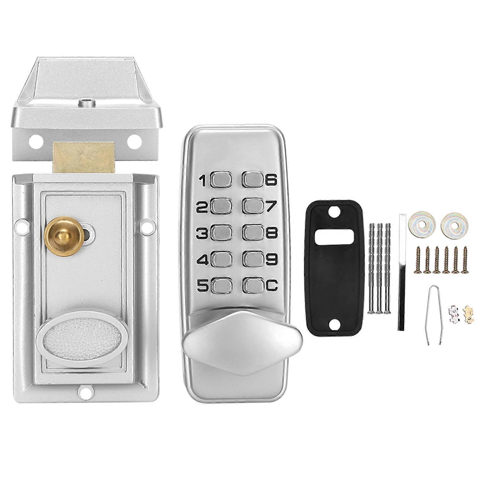 Digital Password Door Lock Mechanical Code Waterproof Electronic Locker