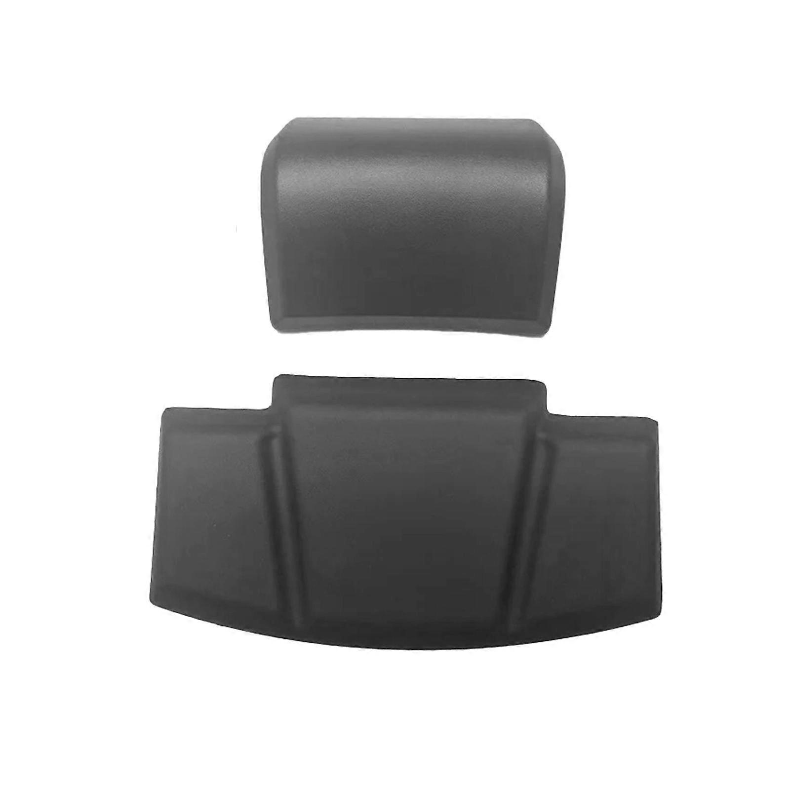 Motorcycle Passenger Backrest Pad Rear Pad Easy Installation Black Universal
