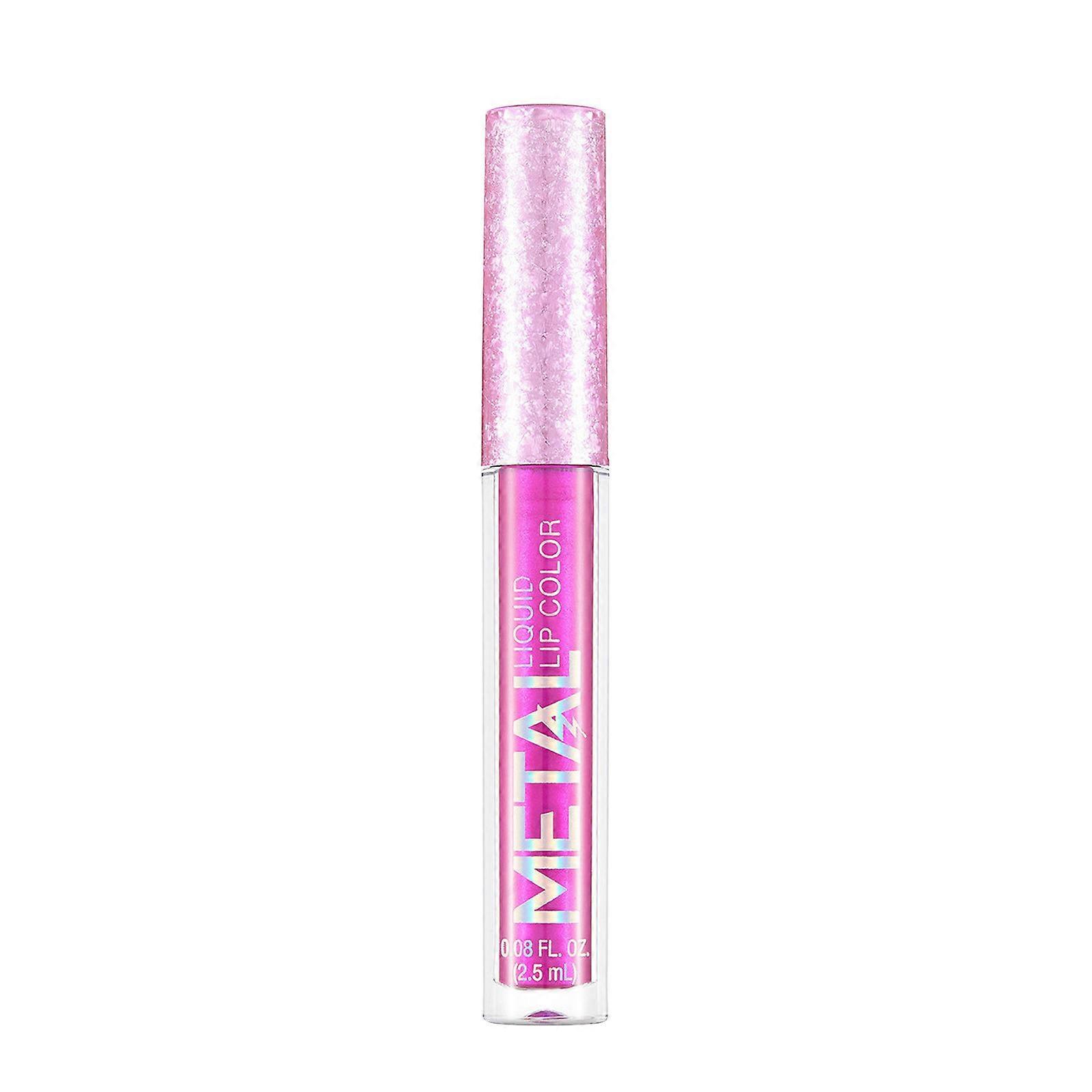 Flüssiger Lippenstift Lipgloss Antihaft-Becher Lippenglasur Make-up Perlmutt2.5ml