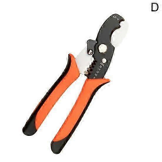 Multifunction Wire Stripper Cable Crimper Automatic Terminal Cutter Pliers Tool