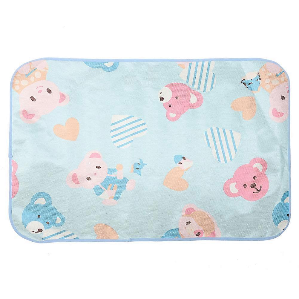 Double Side Washable Pet Dog Puppy Training Pee Pad with Cooling Sleeping Cushion, Large Size, Absorbent Material, Extra Thick Design