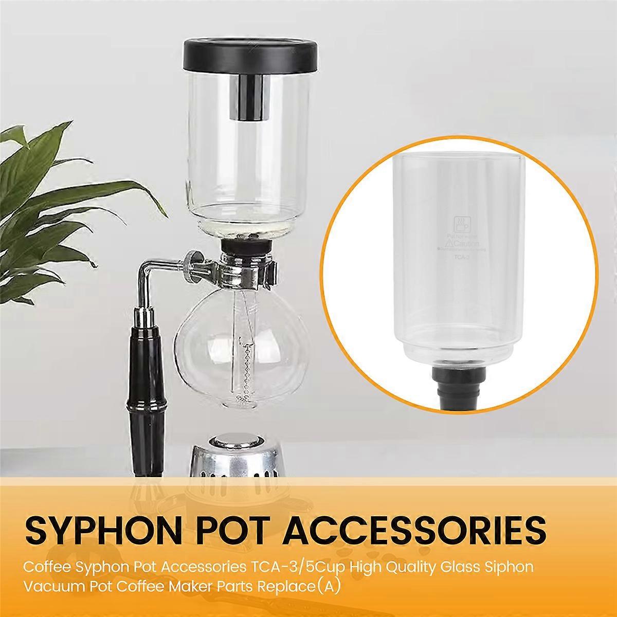 High Quality Glass Siphon Vacuum Pot Coffee Maker Parts Replace(A)