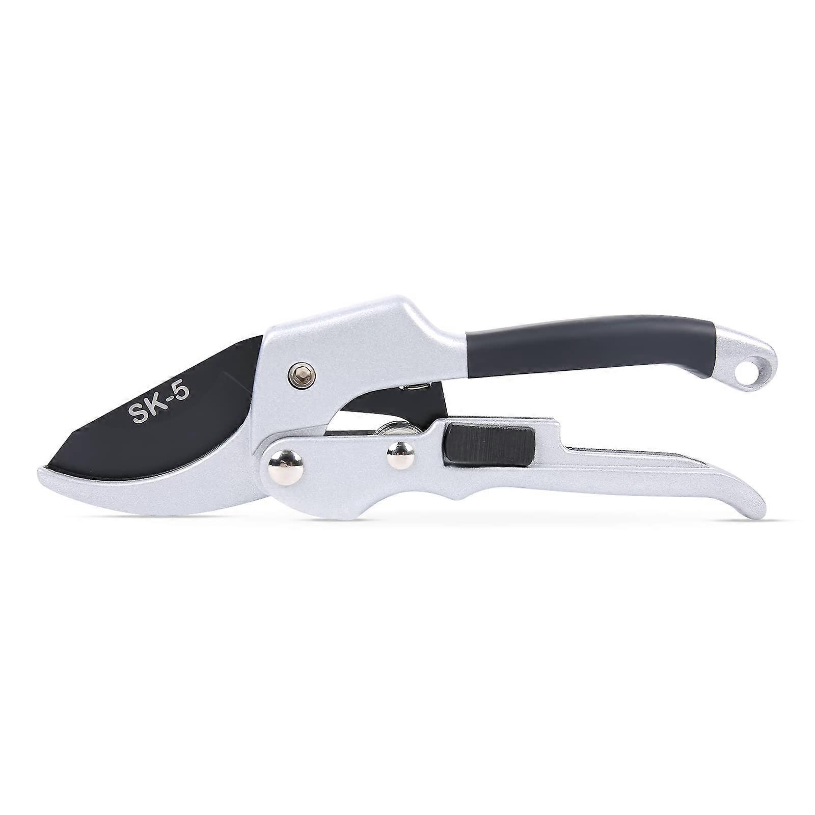 Garden Scissors Heavy-Duty SK5 Pruning Shears for Efficient Trimming, Durable Steel Blades, Model WXD01