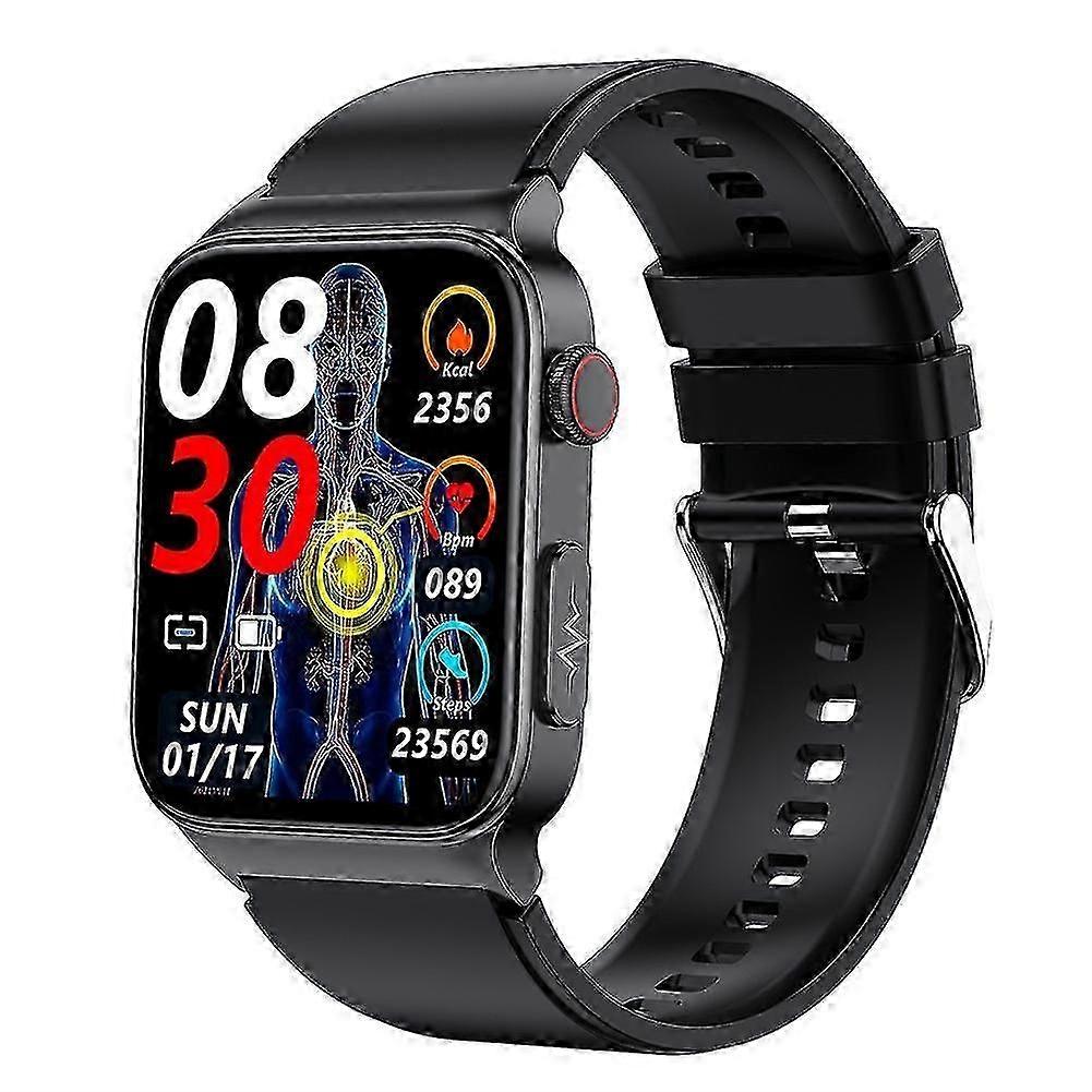 Smart Watch Blood Glucose Sugar Smart Watch Body Temperature ECG PPG Monitor Fitness Tracker