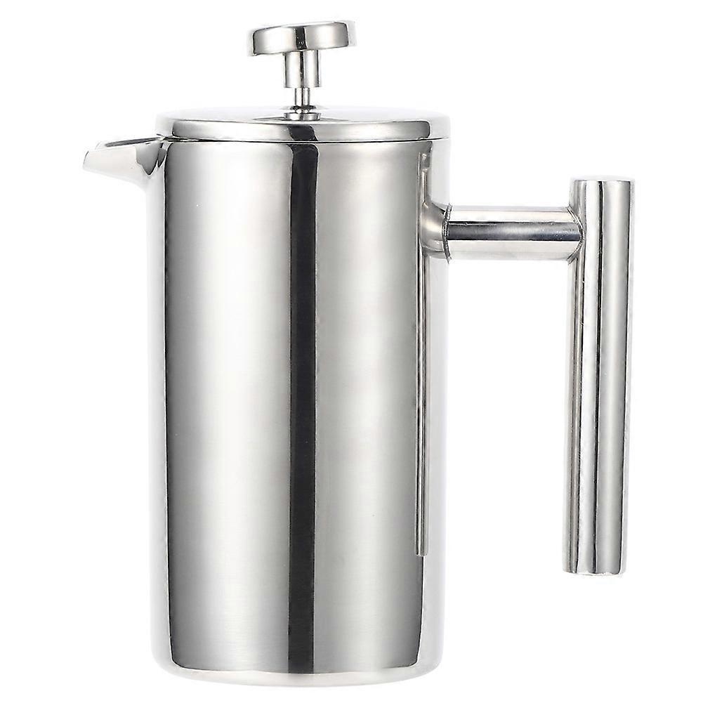 Multifunction 304 Stainless Steel Double‑Deck Coffee Pot Tea Kettle Kitchen Accessory
