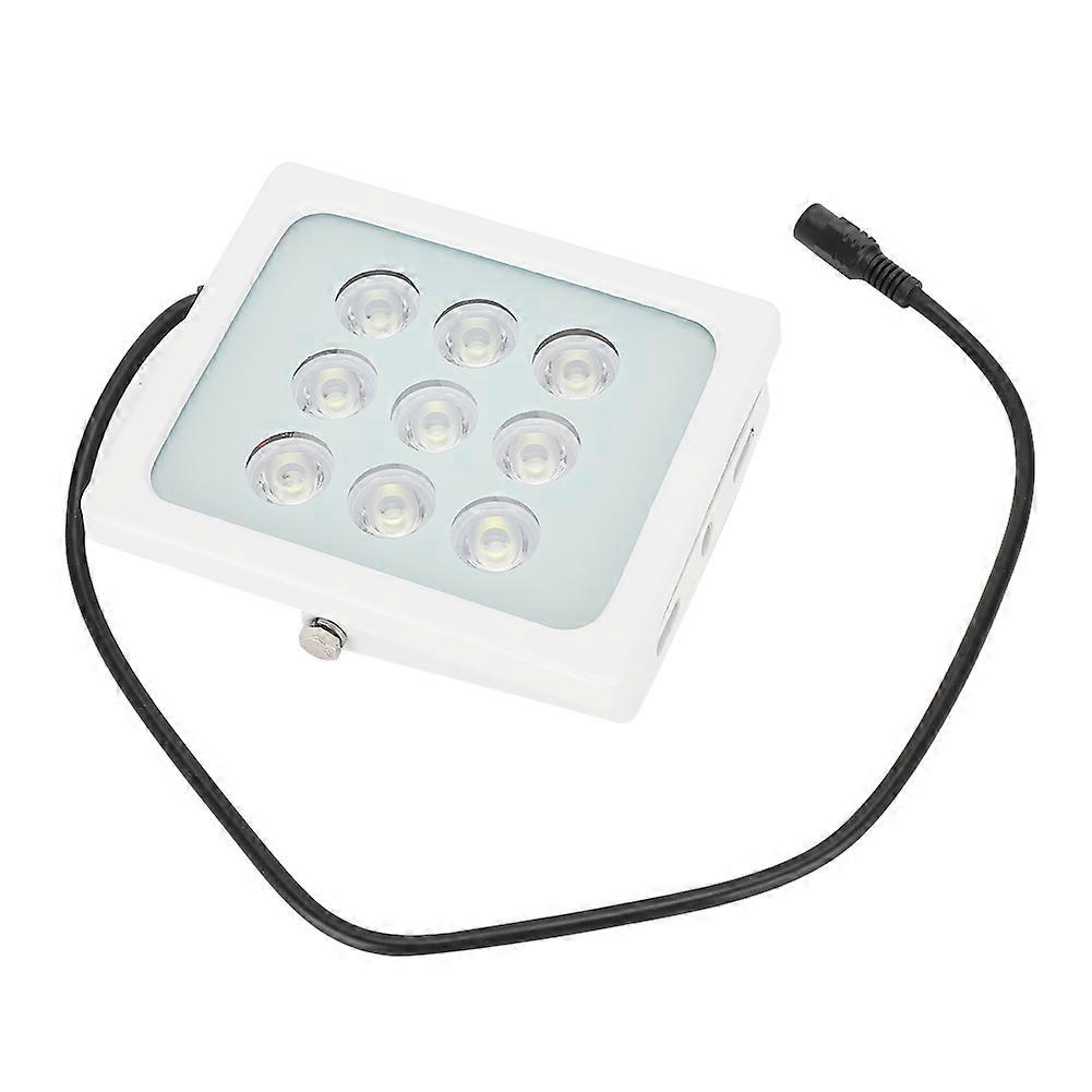 DC12V 9 LED Fill Lamp IP66 Waterproof White Light for Security CCTV Camera