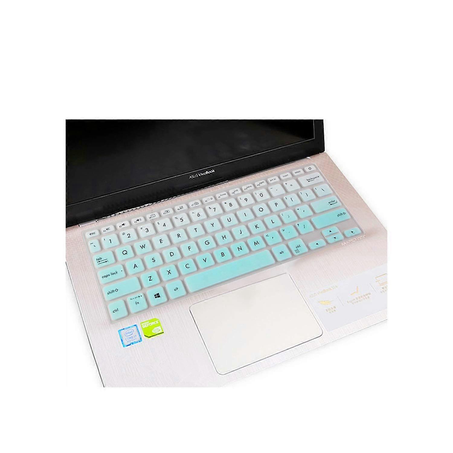 Compatible for ASUS VivoBook 14 X420UA X420 X420CA X420C X412FA X412UA 14 Inch Silicone Laptop Keyboard Protector Cover Skin,fademint