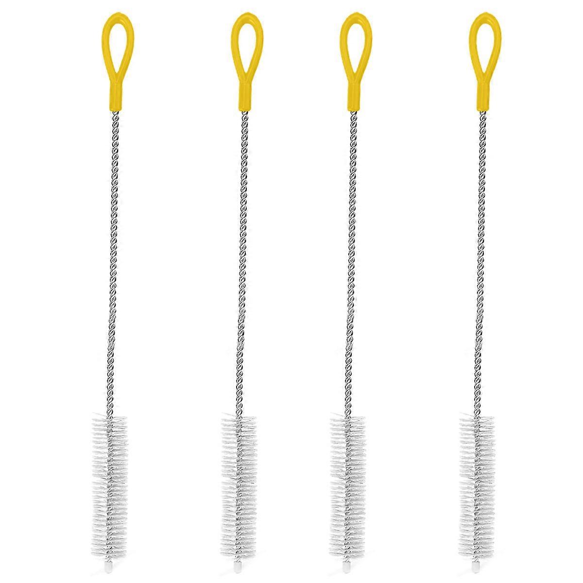 Cleaning brush Set of 4-extra long straw cleaner for metal and plastic reusable drinking straws